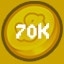 70k Coins Spent
