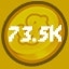 73.5k Coins Spent