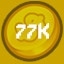 77k Coins Spent