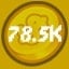 78.5k Coins Spent