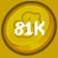 81k Coins Spent