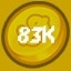 83k Coins Spent