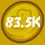 83.5k Coins Spent