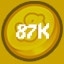 87k Coins Spent