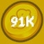 91k Coins Spent