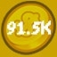 91.5k Coins Spent