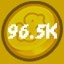 96.5k Coins Spent