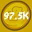 97.5k Coins Spent