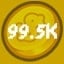 99.5k Coins Spent