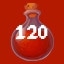 120 Potions Used