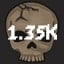 1.35k Monsters Killed
