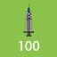 100 syringes
