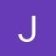J, deep purple, monospace