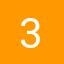 3, orange, monospace