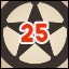 25 Levels completed!