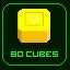 Got 80 Yellow Cubes!