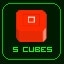 Got 5 Red Cubes!