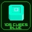 Got 105 Blue Cubes!