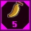 5 Bananas Collected!