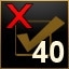 Finish 40 levels on no checkpoint mode.