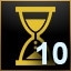 Finish 10 levels on time challenge mode.