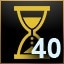 Finish 40 levels on time challenge mode.