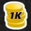 1000 Coins