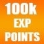 100.000 exp points.