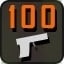 100 pistol kills