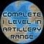 Complete 1 level in Artillery Range