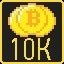 10,000 Bitcoins