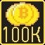 100,000 Bitcoins