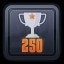Win 250 matches
