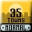 35 towns, mode normal