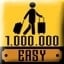 over 1 million passengers, mode easy