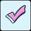 Cartoon Check mark