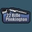 .22 Plinkington Semi-Automatic Rifle (Winter Camo)