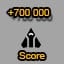 Score 700 000. Score reachead 700 000.