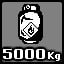 5000kg