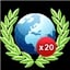 Win in 20 online games