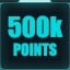 500,000 points