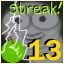 13x Apple Streak!