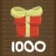 1000 x Presents Collected