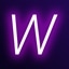 Purple Neon W