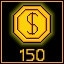 Got 150 Coins!