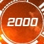Got a score of 2000