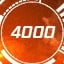 Got a score of 4000