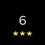 Level 6 completed with 3 stars