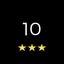 Level 10 completed with 3 stars