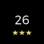 Level 26 completed with 3 stars